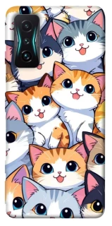 Чохол на Xiaomi Redmi K50 Gaming Cute Cat v2 фото 1 з 1
