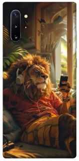 Чехол на Samsung Galaxy Note 10 Plus Лев v2 фото 1 из 1