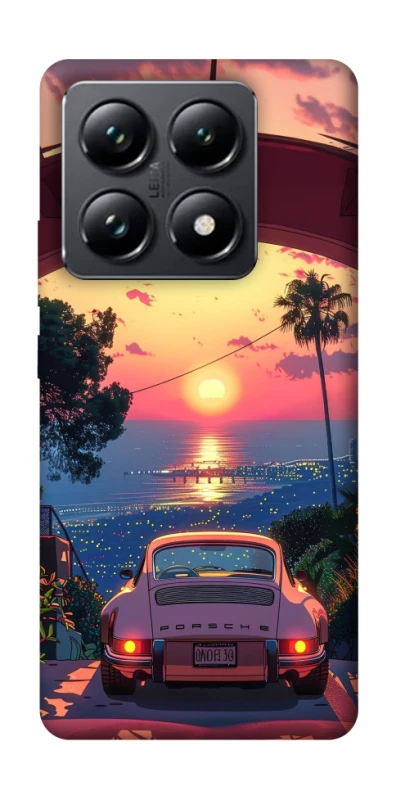 Чохол на Xiaomi 14T Pro Porsche at sunset фото 1 з 1