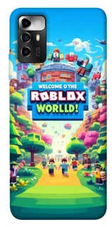 Чехол на ZTE Blade V40 Vita Roblox World фото 1 из 1