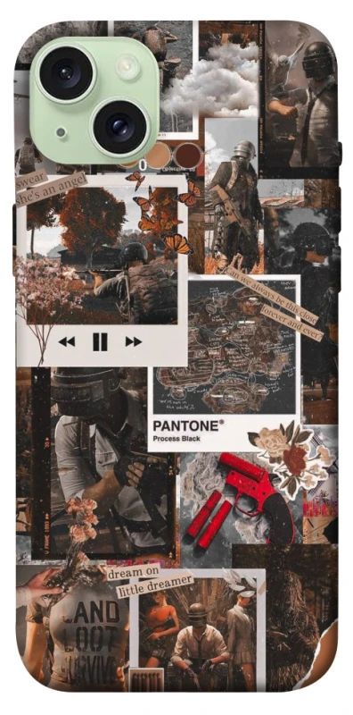 Чохол на Apple iPhone 15 Plus (6.7") PUBG Collage фото 1 з 1