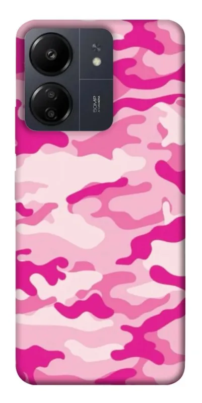 Чохол на Xiaomi Redmi 13C camouflage pink фото 1 з 1
