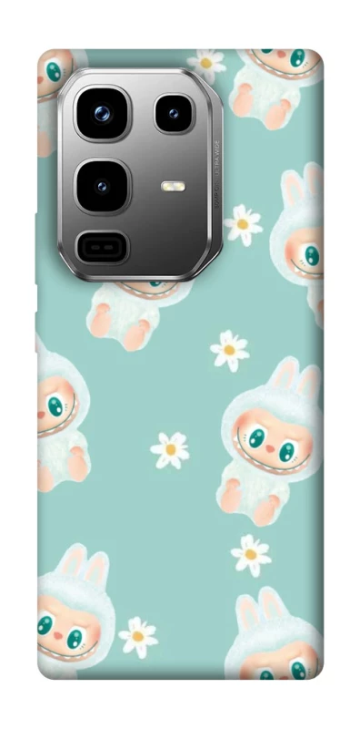 Чохол на Infinix Note 50 Pro Labubu Green фото 1 з 1