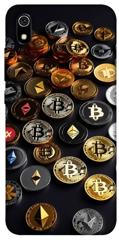 Чехол на Xiaomi Redmi 7A Many coins фото 1 из 1