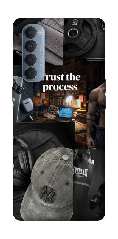 Чохол на Oppo Reno 4 Pro Trust the Process фото 1 з 1