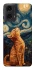 Чохол на Motorola Moto G24 van gogh cat фото 1 з 1