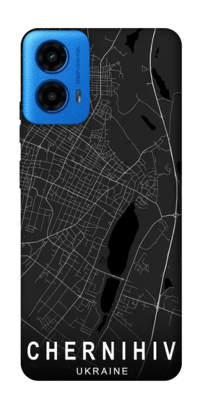 Чохол на Motorola Moto G45 Chernihiv map фото 1 з 1