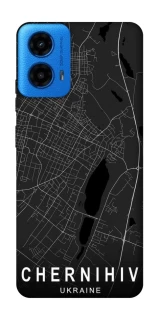 Чохол на Motorola Moto G45 Chernihiv map фото 1 з 1