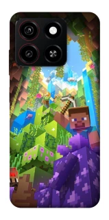 Чехол на ZTE Blade A35 4G Minecraft forever фото 1 из 1