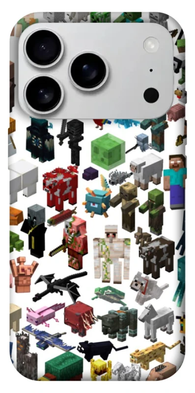 Чохол на Apple iPhone 17 Pro Max (6.9") Minecraft v4 фото 1 з 1
