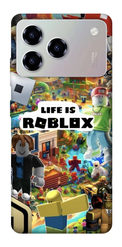 Чехол на ZTE Blade A76 Life is Roblox фото 1 из 1