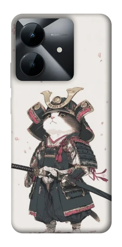 Чохол на Realme Note 60x Samurai Cat Warrior фото 1 з 1