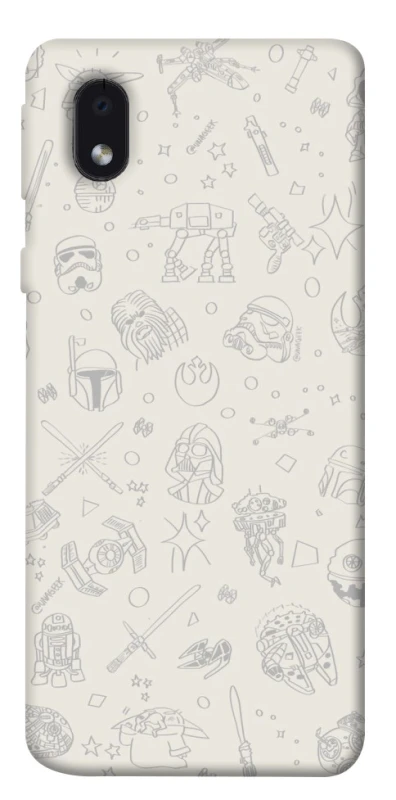 Чохол на Samsung Galaxy M01 Core / A01 Core Star Wars background ver.1 фото 1 з 1