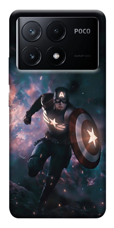 Чохол на Xiaomi Poco X6 Captain America фото 1 з 1