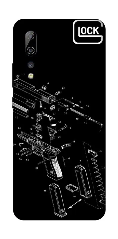 Чохол на ZTE Axon 10 Pro LOCK фото 1 з 1