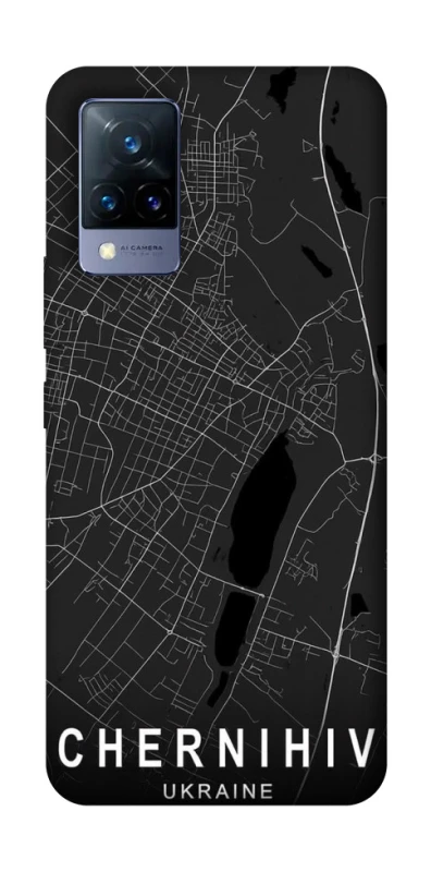 Чехол на Vivo V21 Chernihiv map фото 1 из 1