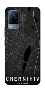 Чехол на Vivo V21 Chernihiv map фото 1 из 1
