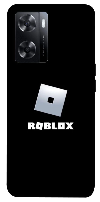Чохол на Oppo A57s Roblox logo black фото 1 з 1