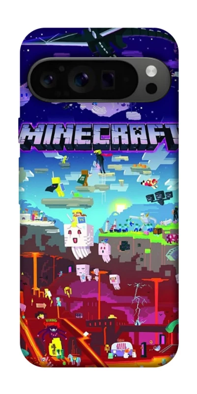 Чехол на Google Pixel 9 Pro Minecraft world фото 1 из 1