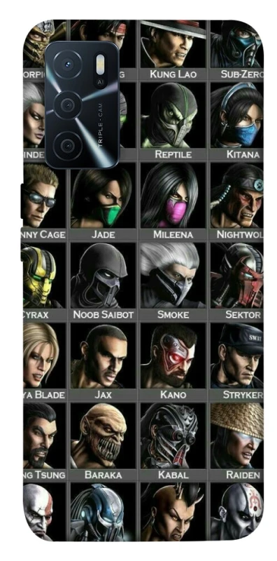 Чехол на Oppo A16s / A16 Mortal Kombat фото 1 из 1