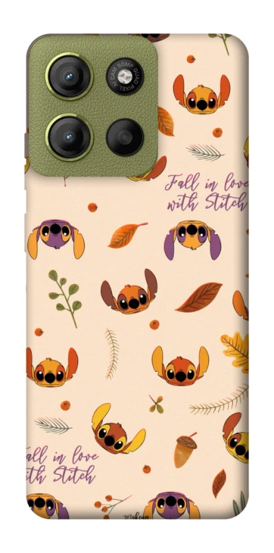 Чохол на Motorola Moto G15 4G Fall in love with Stitch фото 1 з 1