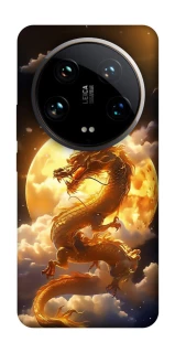 Чехол на Xiaomi 14 Ultra Golden Dragon фото 1 из 1