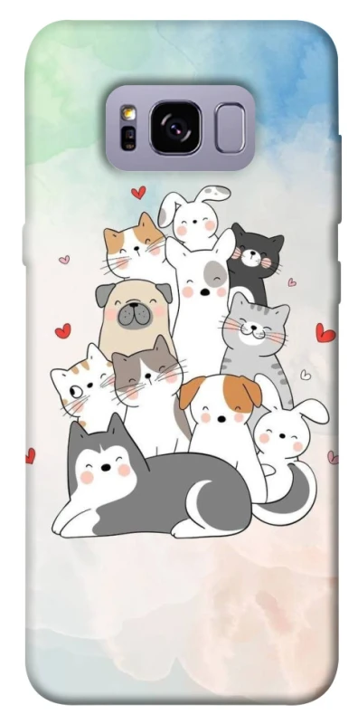 Чехол на Samsung G955 Galaxy S8 Plus Funny Pets ver.2 фото 1 из 1
