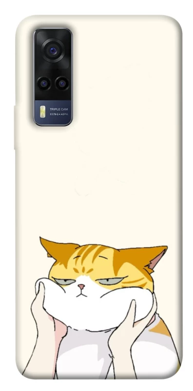 Чохол на Vivo Y53s Cat bun фото 1 з 1