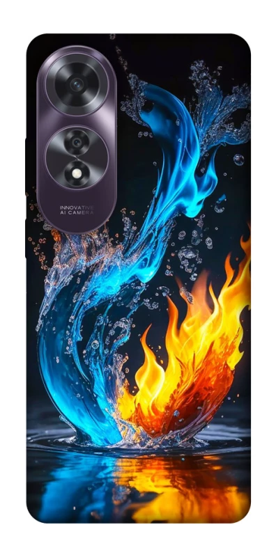 Чохол на Oppo A60 Water And Fire фото 1 з 1