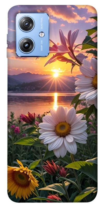 Чохол на Motorola Moto G84 Flowers v31 фото 1 з 1