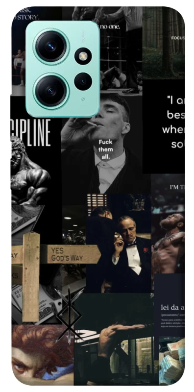 Чохол на Xiaomi Redmi Note 12 4G Men's style v2 фото 1 з 1