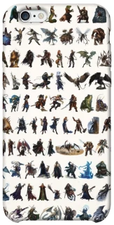 Чехол на Apple iPhone 6/6s (4.7") Character Selection фото 1 из 1