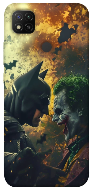 Чохол на Xiaomi Redmi 9C Batman and the Joker фото 1 з 1