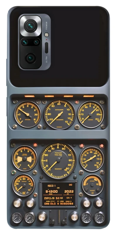 Чохол на Xiaomi Redmi Note 10 Pro Airplane instrument panel фото 1 з 1