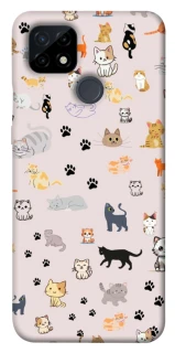 Чохол на Realme C21 Cat style ver.1 фото 1 з 1