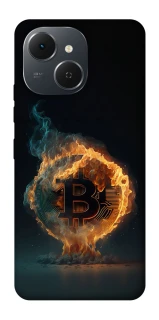 Чохол на TECNO Spark 40C Fire Bitcoin фото 1 з 1