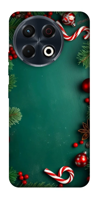 Чехол на TECNO Spark 30 Pro (KL7) Новогодний v35 фото 1 из 1