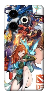 Чехол на TECNO Pova 6 Neo (LI6) Dota ova фото 1 из 1
