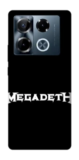 Чохол на Infinix Note 40 Pro 4G Megadeth logo фото 1 Чохол на Infinix Note 40 Pro 4G Megadeth logo фото 1 з 1