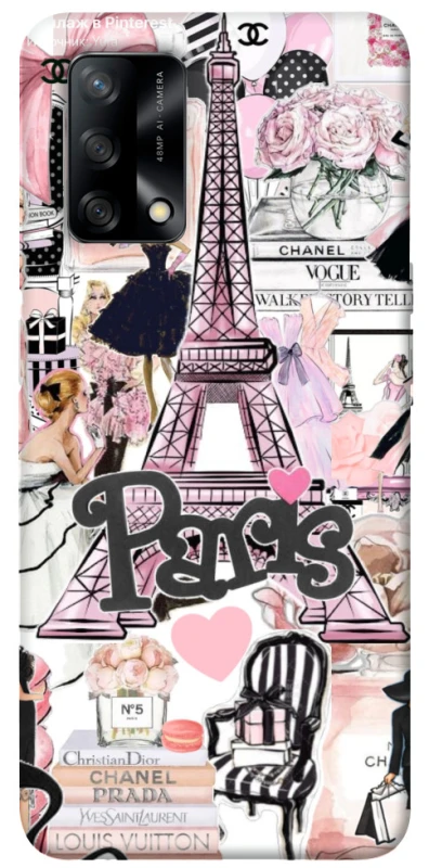 Чохол на Oppo A74 4G Fashion collage ver.8 фото 1 з 1