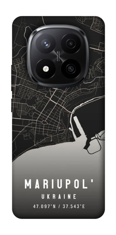 Чехол на Xiaomi Redmi Note 14 Pro+ 5G Mariupol map фото 1 из 1