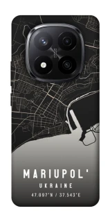 Чехол на Xiaomi Redmi Note 14 Pro+ 5G Mariupol map фото 1 из 1
