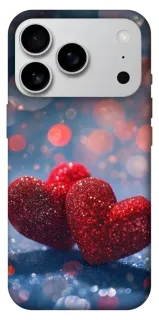 Чехол на Apple iPhone 18 Pro Max Red hearts фото 1 из 2