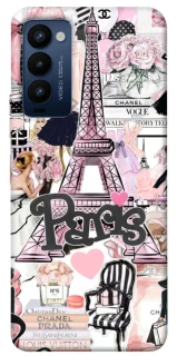 Чехол на TECNO Camon 18 Fashion collage ver.8 фото 1 из 1