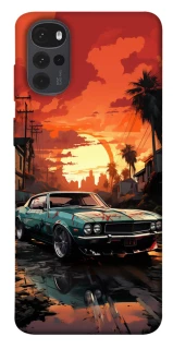 Чохол на Motorola Moto G22 Car at sunset фото 1 з 1