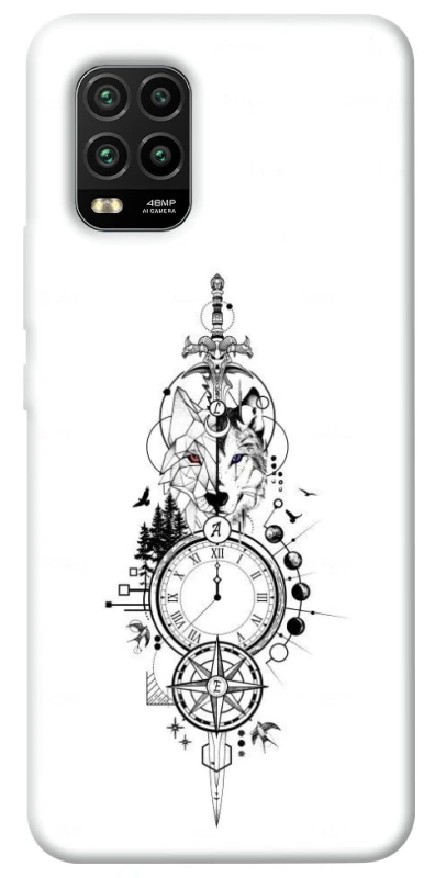 Чехол на Xiaomi Mi 10 Lite Tattoo ver.8 фото 1 из 1