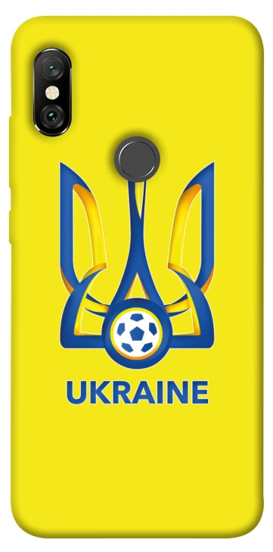 Чехол на Xiaomi Redmi Note 6 Pro Футбольный Герб фото 1 из 1