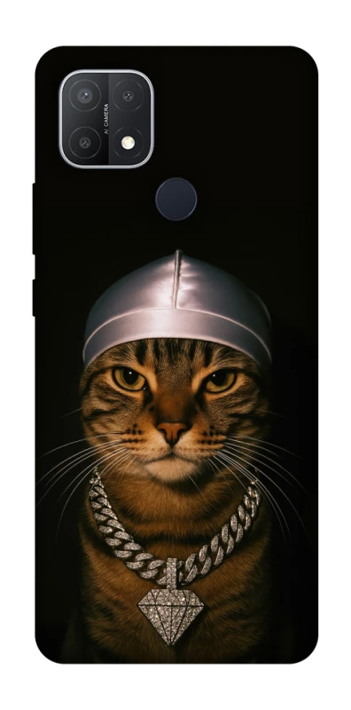 Чехол на Oppo A15s / A15 Cat in Bling фото 1 из 1