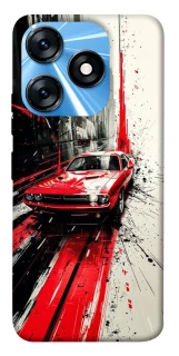 Чехол на TECNO Spark 10 Painted Mustang фото 1 из 1