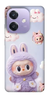 Чохол на Oppo A3 4G Labubu & clouds фото 1 з 1